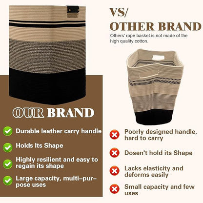 Laundry Hamper, 95L Tall Laundry Basket - Image 5