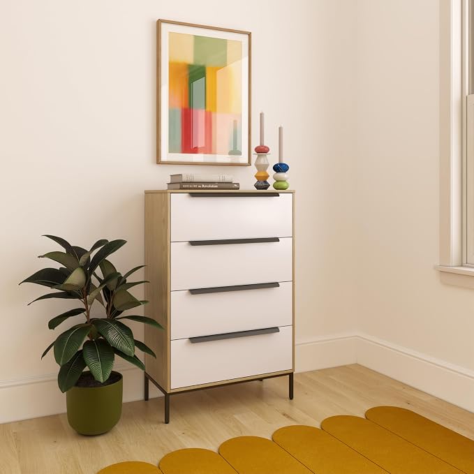 tinge Lira Premium Fabric Dresser - Image 2