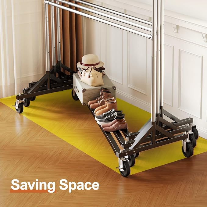 HOKEEPER Z Rack for Clothing Heavy Duty Clothes Rack Hold 550 LBS Commercial - Image 6