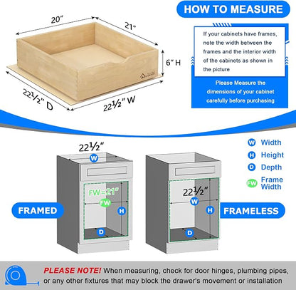 WelFurGeer Soft Close Pull Out Drawer - Image 5