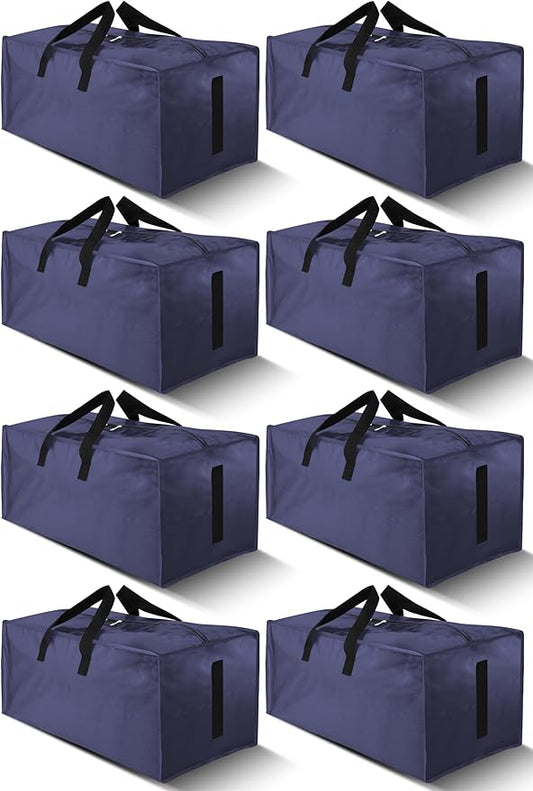 8 Pack Large Strong Moving Bags by HOMESURE