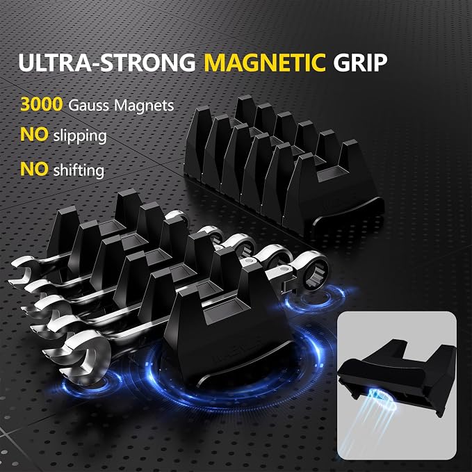 24PCS Magnetic Modular Wrench Organizer Set - Image 2