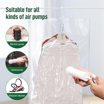Hanging Vacuum Storage Bags For Clothes - Image 6