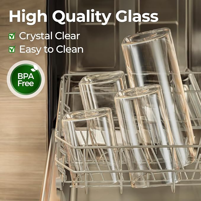 ComSaf 2 Qt Rectangle Glass Storage Containers - Image 4