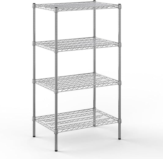21" Deep x 30" Wide x 54" Height Wire Shelving Kit | 4-Tier | NSF Commercial by Regal+Altair