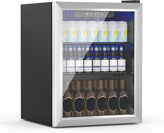 Compact 70 Can/1.7Cu.Ft Mini Fridge by Unknown