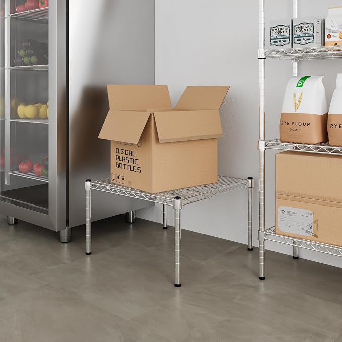 24" Deep x 24" Wide x 14" Height Wire Shelving Kit | 1-Tier | NSF Commercial - Image 6