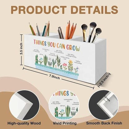Self Growth Mental Health Pen Pencil Holder Organizer - Image 7