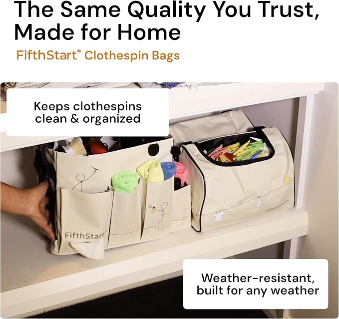 FifthStart Multiuse Cleaning Caddy w/Waist & Shoulder Strap - Image 9