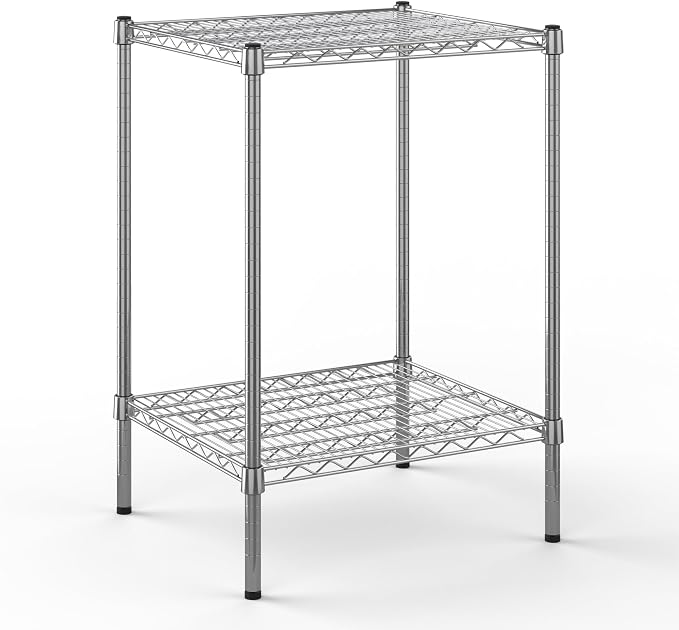 21" Deep x 24" Wide x 34" Height Wire Shelving Kit | 2-Tier | NSF Commercial by Regal+Altair