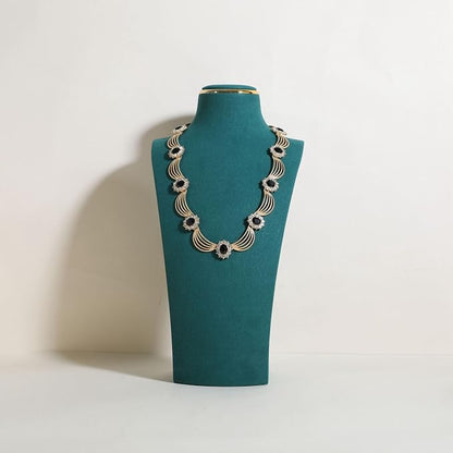velvet necklace display stand, necklace display holder - Image 2
