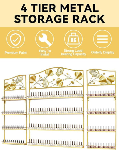 EBANKU Metal Nail Polish Racks - Image 6
