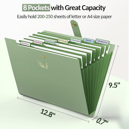 Sooez File Folders Organizer, Folders - Image 4