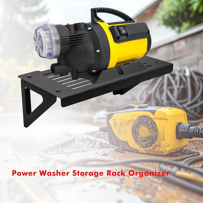 Heavy Duty Metal Pressure Washer Shelf, Garage pressure washer shelf, Power - Image 5