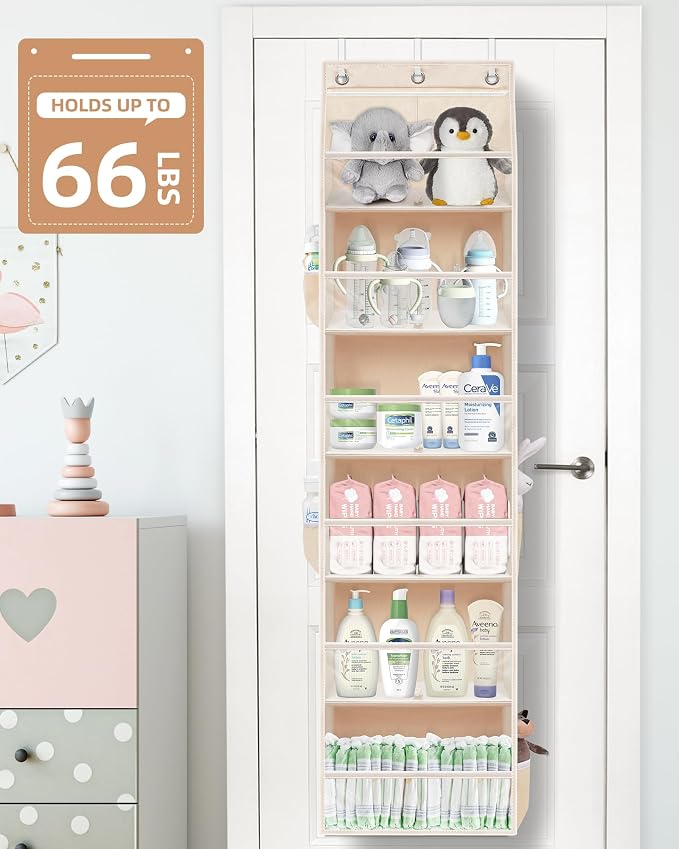 STORAGE MANIAC Over the Door Organizer Large Capacity Hanging Organizer - Image 6