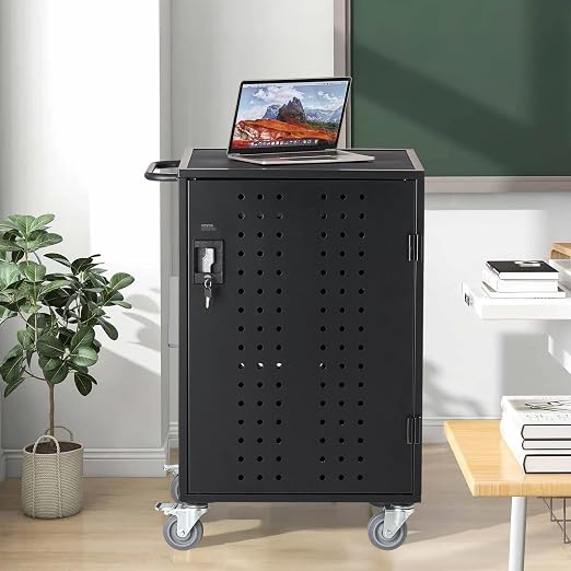 VEVOR Charging Cart, 32 Device Mobile Charging Station, Office and Classroom - Image 8