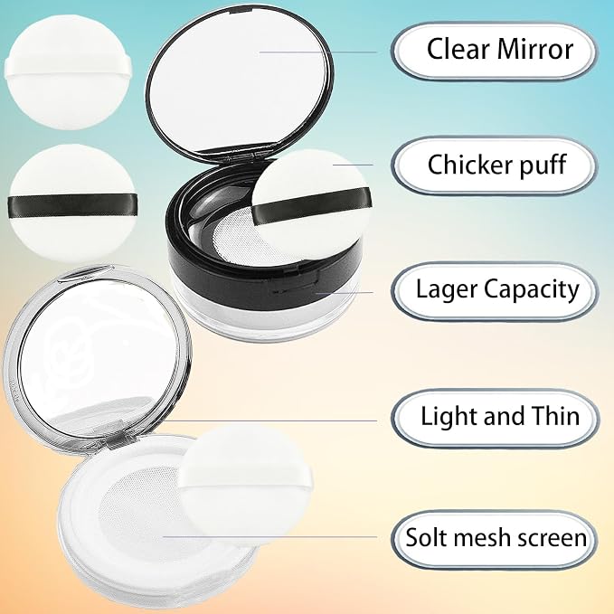 6PCS Loose Powder Container - Image 3