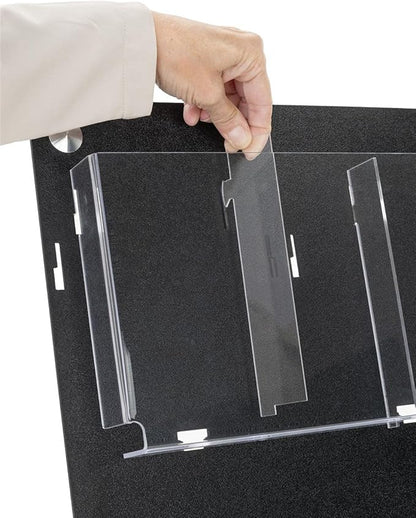 Displays2go Tiered Magazine Holder - Image 5