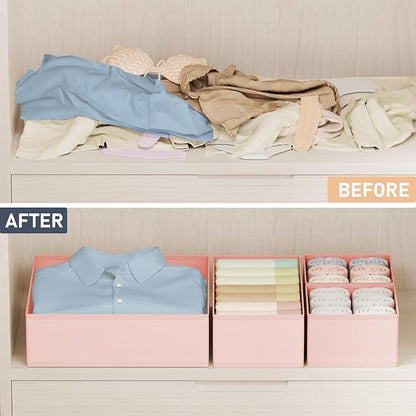 DIMJ Drawer Organizer Clothes Storage - Image 7