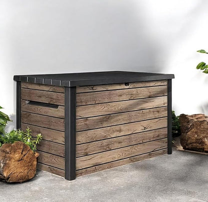 Outdoor Storage Box with Lockable Lid - Image 4