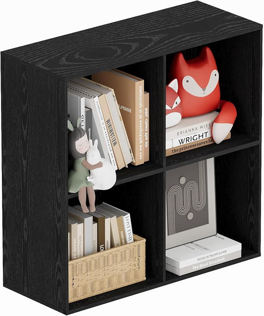 Book Shelf, Wooden Cube Storage Organizer by Unknown