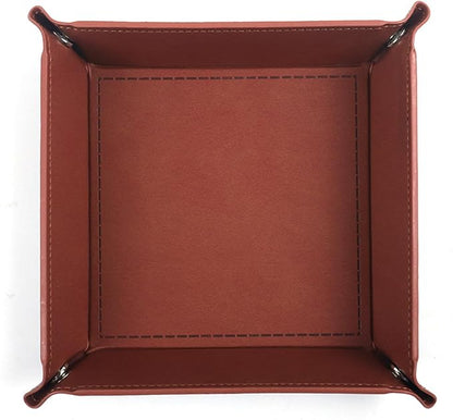 siduater Valet Tray Desktop Storage Organizer – Vegan Leather Catchall Tray by siduater