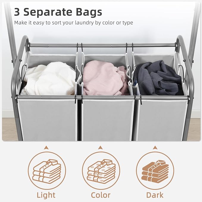 STORAGE MANIAC 136L Laundry Sorter - Image 5