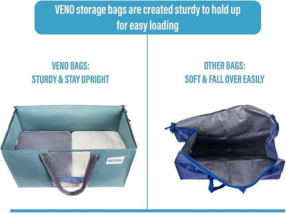 VENO 8 Pack Moving Bags, Comforter and Blanket Storage Bags - Image 3