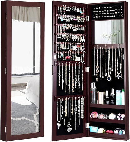 Giantex Wall Mounted Jewelry Cabinet by Giantex