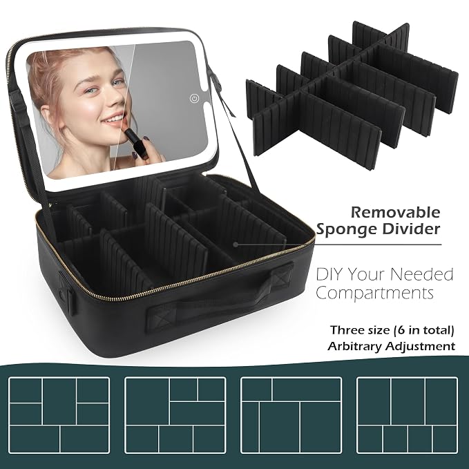 MOMIRA Large Makeup Train Case - Image 5