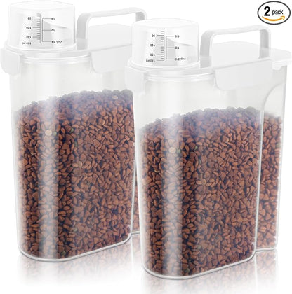 Cat Dog Food Storage Container, Pet food Container by LEAWALK