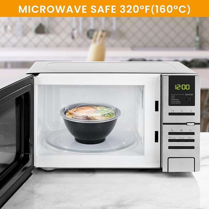 36oz Extra-Thick Meal Prep Bowls - Image 5