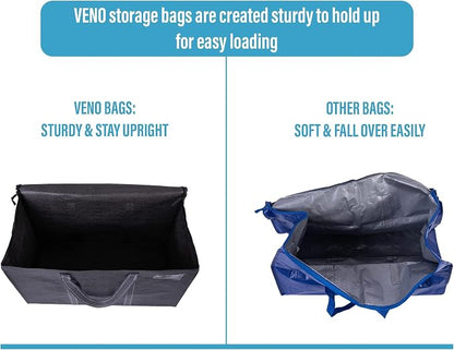 VENO 2 Pack Moving Bags and Large Christmas Storage Bins - Image 4