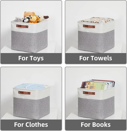 HNZIGE Storage Basket Fabric Baskets - Image 6