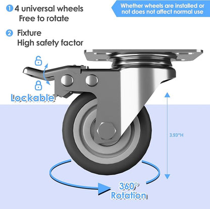 71" H×34" W×18" D Metal Garage Storage Cabinet - Image 7