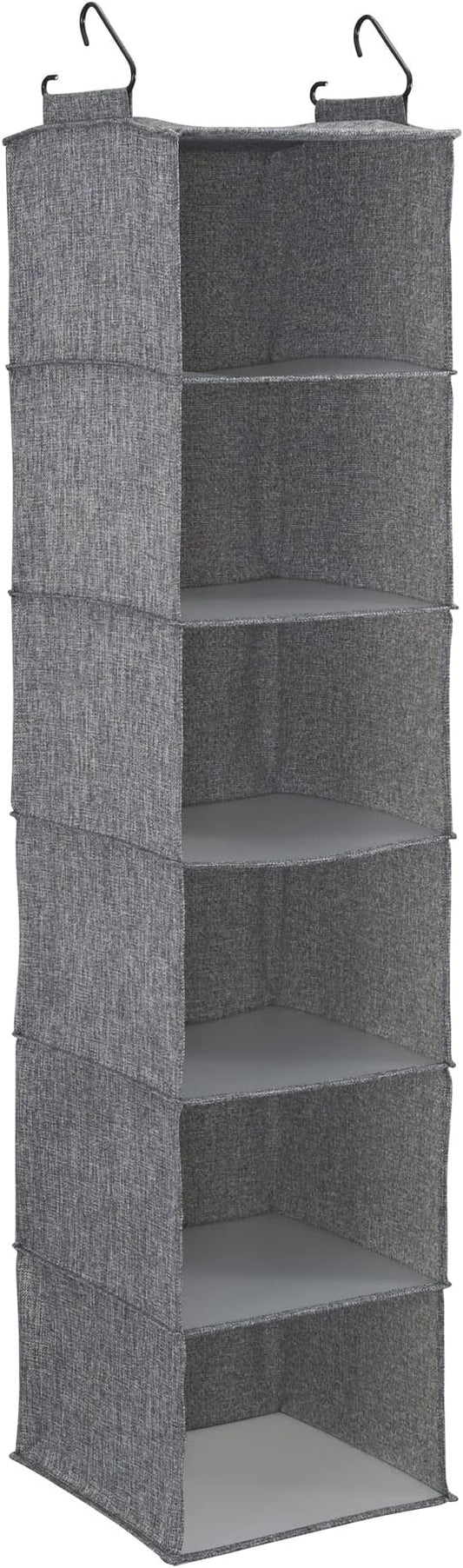 Household Essentials 6 Shelf Hanging Closet Organizer, Hanging Closet Shelf by HouseholdEssentials