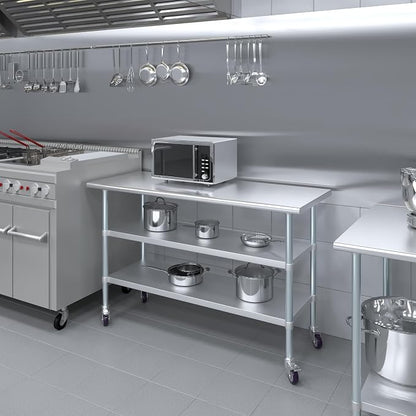 AmGood Stainless Steel Work Table - Image 5
