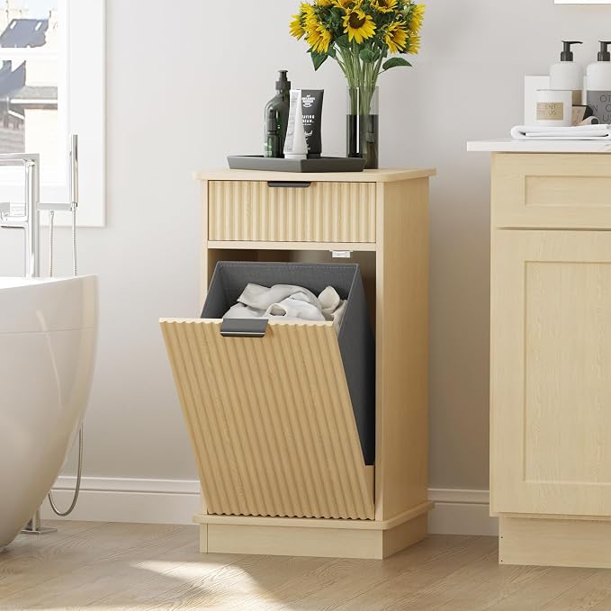 Natural Tilt Out Laundry Hamper Cabinet Hidden Laundry Hamper Cabinet by Mepplzian