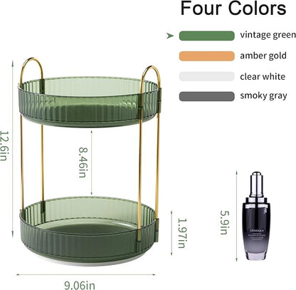 YCIA&DONE 360 Rotating Makeup Organizer and Storage - Image 4