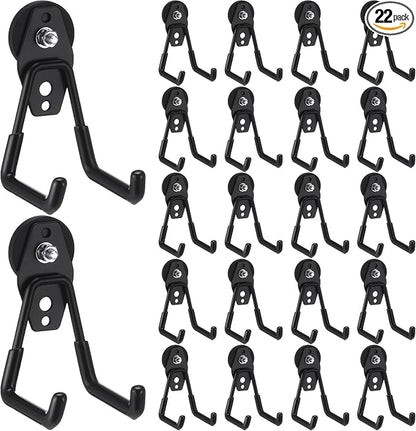 Landhoow Large Magnetic Hooks Heavy Duty Garage Magnet Hooks Strong Storage by Landhoow