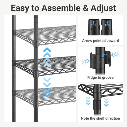 VIPEK S4 Heavy Duty Clothes Rack - Image 8