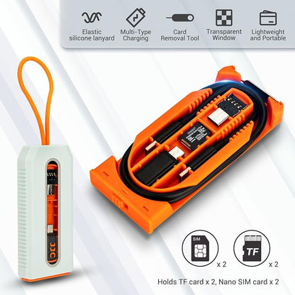 JJC 5 in 1 Data Cable Adapter Kit, Data Cable Transfer Storage - Image 3