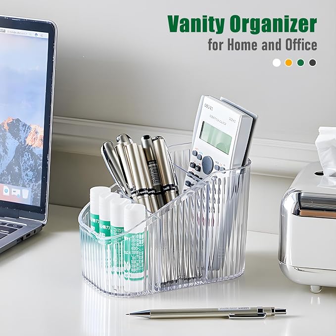 Clear Makeup Brush Holder Organizer - Image 4