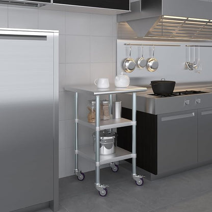 AmGood Stainless Steel Work Table - Image 7
