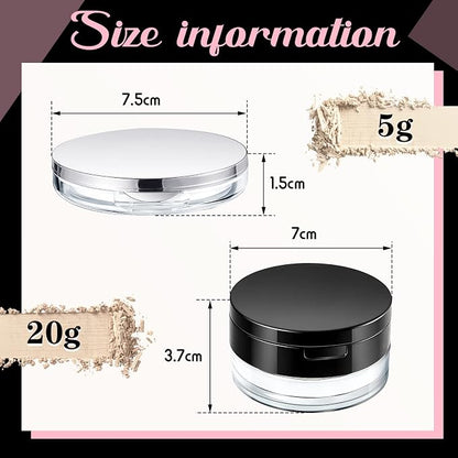 Cunhill 2 Pcs Loose Powder Container - Image 2