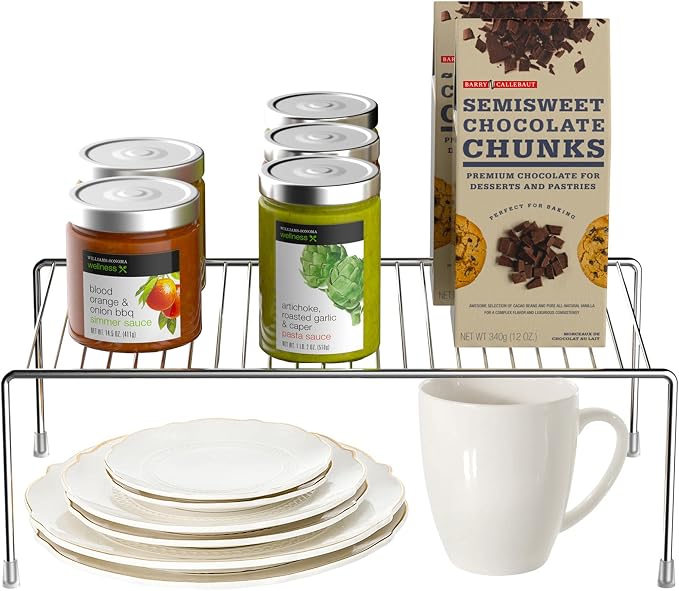 iPEGTOP Kitchen Cabinet Storage Shelf Rack - Image 2