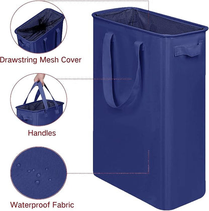 efluky Slim Laundry Basket, Narrow Laundry Hamper - Image 3