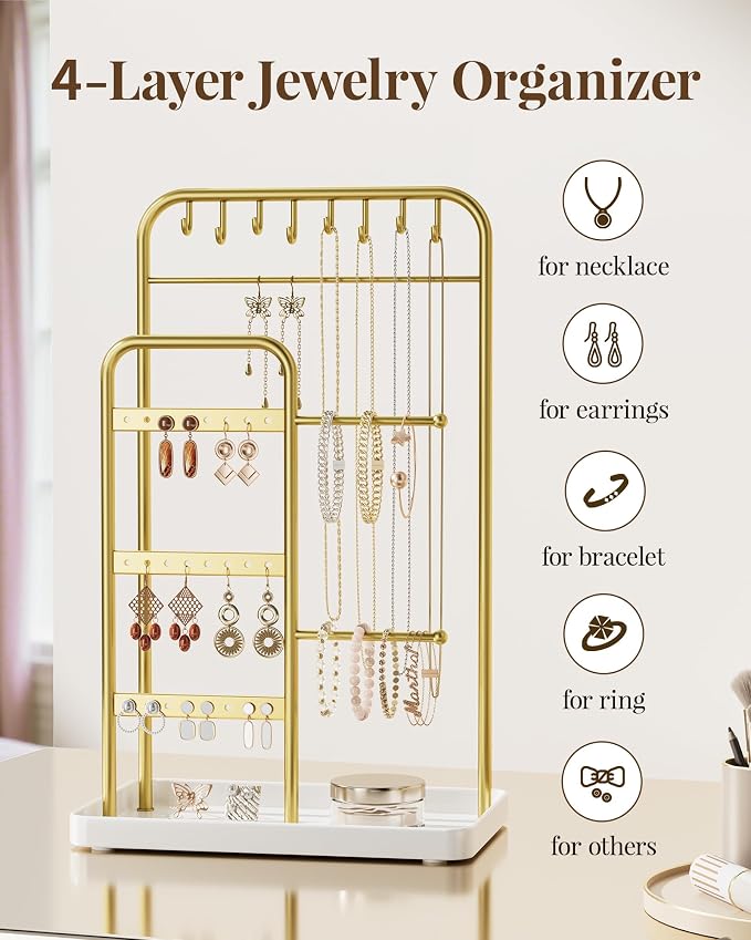 pickpiff Jewelry Holder Stand: Jewelry Display - Image 6