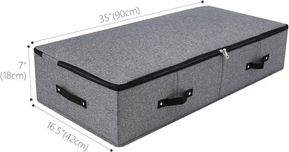 Omygarden Foldable Fabric Sturdy Under Bed Storage Box - Image 2