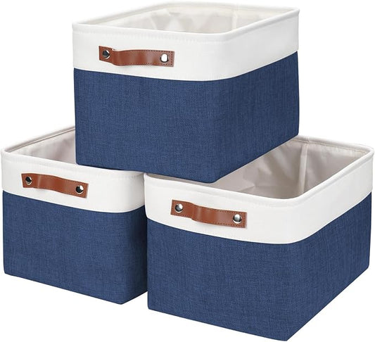 Storage Bins Large Fabric Storage Baskets by Bagnizer